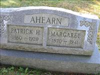 Ahearn, Patrick H. and Margaret